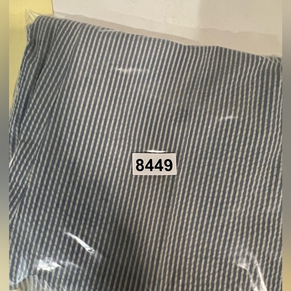 Polo Ralph Lauren 38W 30L Blue Striped Seersucker Chino Pants Summer Classy - Picture 9 of 9